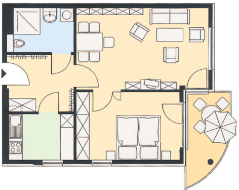 Foto - Wohnung zum Kaufen in Dortmund 245.000,00 € 66 m²