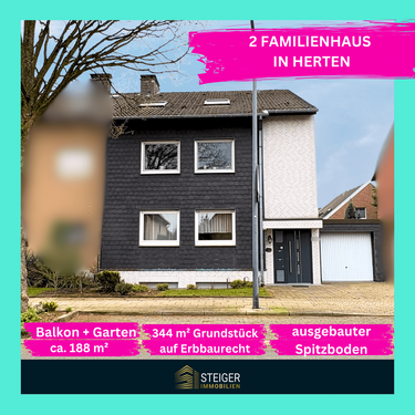 Foto - Haus zum Kaufen in Herten 329.000,00 € 188.15 m²