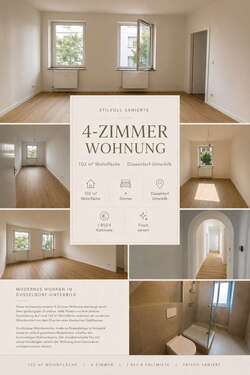 Foto - Wohnung zum Mieten in Düsseldorf 1.849,00 € 103 m²