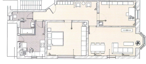 Foto - Wohnung zum Mieten in Stuttgart 1.840,00 € 95 m²