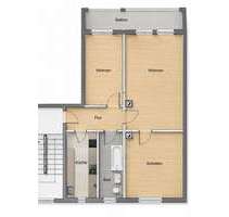 Wohnung zum Mieten in Elterlein 410,00 € 61.44 m²