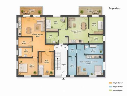 Foto - Wohnung zum Mieten in Luhden 298,52 € 43.9 m²