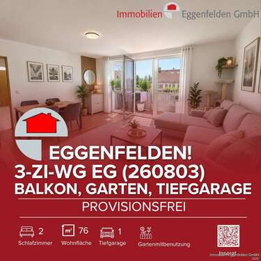 Foto - Wohnung zum Kaufen in Eggenfelden 199.000,00 € 76 m²