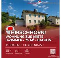 Wohnung zum Mieten in Wurmannsquick Hirschhorn 500,00 € 75 m² - Wurmannsquick / Hirschhorn