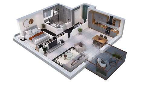 Foto - Wohnung zum Mieten in Solingen 707,83 € 72.08 m²