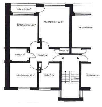 Foto - Wohnung zum Mieten in Berlin 1.200,00 € 70 m²