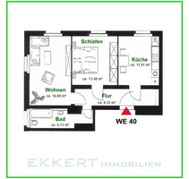 Wohnung zum Mieten in Chemnitz 272,00 € 62 m²