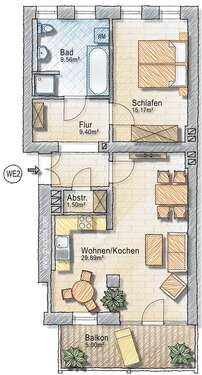 Foto - Wohnung zum Mieten in Görlitz 670,00 € 70.51 m²