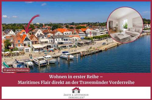 Foto - Wohnung zum Kaufen in Travemünde 498.000,00 € 46.8 m²