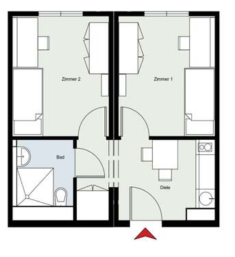 Foto - WG-Zimmer in Berlin 450,00 € 11 m²