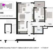 Wohnung zum Mieten in Offenbach 1.350,00 € 77 m²