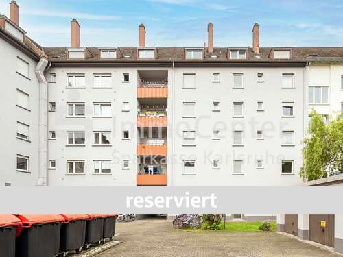 Foto - Wohnung zum Kaufen in Karlsruhe Oststadt 199.000,00 € 57 m²
