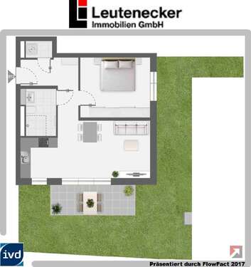 Foto - Wohnung zum Kaufen in Remseck 413.000,00 € 58 m²