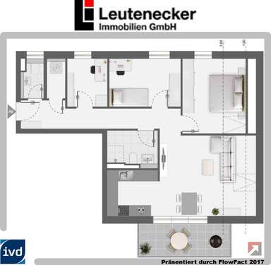 Foto - Wohnung zum Kaufen in Remseck 570.000,00 € 79 m²