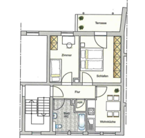 Wohnung zum Mieten in Sankt Georgen im Schwarzwald 450,00 € 52 m²