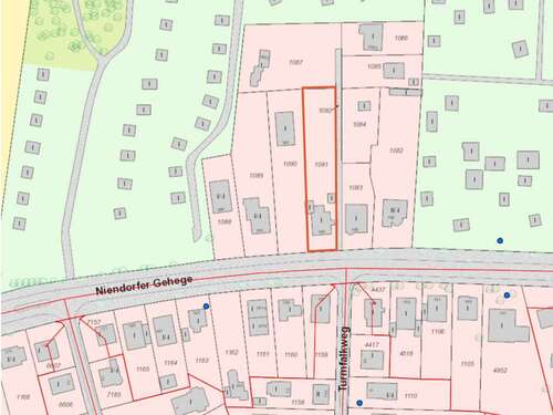 Foto - Grundstück zu verkaufen in Hamburg 698.000,00 € 1045 m²