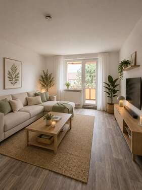 Foto - Wohnung zum Mieten in Mühlhausen 387,26 € 60.51 m²