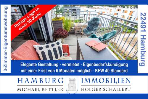 Foto - Wohnung zum Kaufen in Hamburg Langenhorn 398.000,00 € 71.64 m²