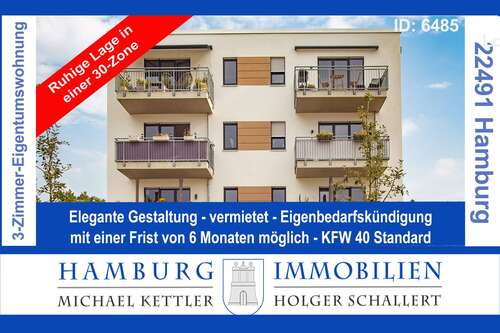 Foto - Wohnung zum Kaufen in Hamburg Langenhorn 420.000,00 € 71.64 m²