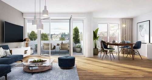 Foto - Wohnung zum Kaufen in Korntal-Münchingen 598.000,00 € 100.66 m²