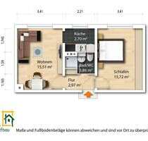 Wohnung zum Kaufen in Dresden 79.780,00 € 39.89 m²