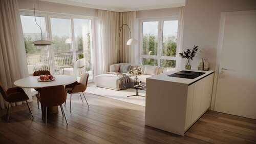 Foto - Wohnung zum Kaufen in Tornesch 315.000,00 € 57.2 m²