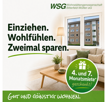 Wohnung zum Mieten in Bitterfeld 413,70 € 59.1 m²