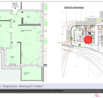 Wohnung zum Mieten in Buseck 950,00 € 74.49 m²