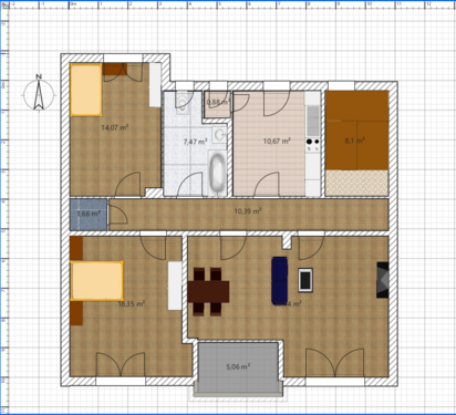 Foto - Wohnung zum Mieten in Mainz 1.500,00 € 89.9 m²