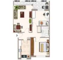 Wohnung zum Mieten in Mönchengladbach 669,00 € 70.5 m² Wohnung zum Mieten in Mönchengladbach 669,00 € 70.5 m²