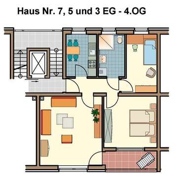 Foto - Wohnung zum Mieten in Rheinberg 598,00 € 73 m²