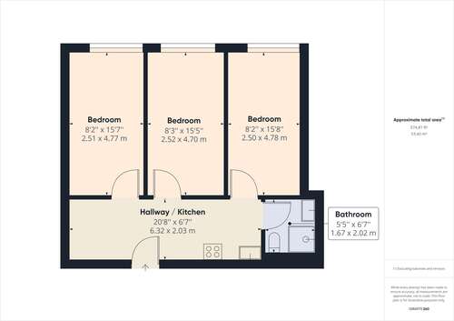 Foto - WG-Zimmer in Berlin 572,00 € 11.8 m²