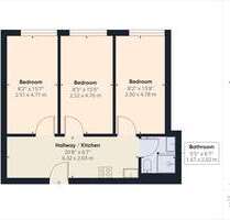 WG-Zimmer in Berlin 572,00 € 11.8 m²