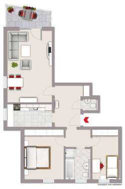Foto - Wohnung zum Kaufen in Lüdenscheid 199.000,00 € 85 m²