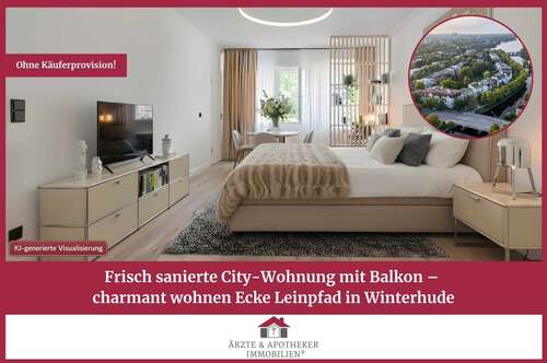 Foto - Wohnung zum Kaufen in Hamburg 419.000,00 € 42.7 m²