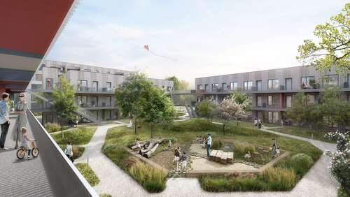 Foto - Wohnung zum Mieten in Mannheim 880,00 € 58.35 m²