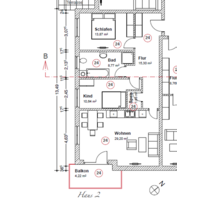 Wohnung zum Mieten in Peißenberg 1.215,00 € 83.89 m²