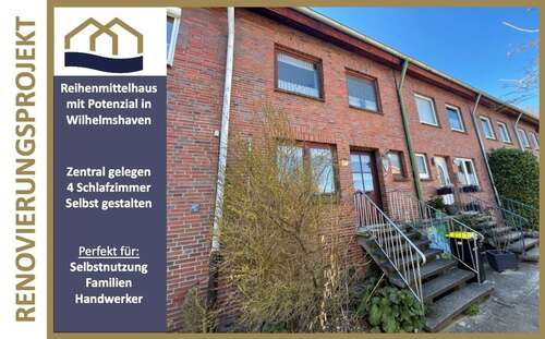 Foto - Haus zum Kaufen in Wilhelmshaven 149.000,00 € 110 m²