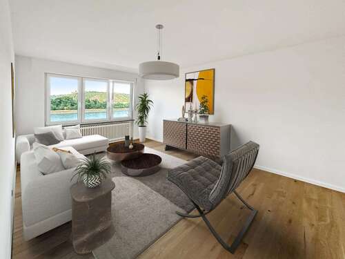 Foto - Wohnung zum Kaufen in Koblenz Stolzenfels 209.000,00 € 80 m²