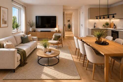 Foto - Wohnung zum Kaufen in Dissen am Teutoburger Wald 192.350,00 € 47.03 m²