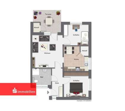 Foto - Wohnung zum Kaufen in Schlitz 275.000,00 € 78 m²