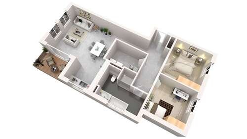 Foto - Wohnung zum Mieten in Nideggen 903,00 € 86 m²