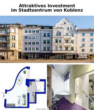Foto - Wohnung zum Kaufen in Koblenz 99.000,00 € 25 m²