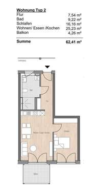 Foto - Wohnung zum Kaufen in Frickingen 355.000,00 € 62 m²