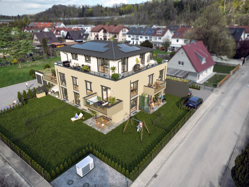 Foto - Wohnung zum Kaufen in Landsberg am Lech 452.200,00 € 56.73 m²