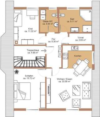 Foto - Wohnung zum Kaufen in Morschen 140.000,00 € 85 m²