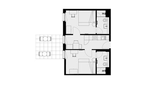 Foto - WG-Zimmer in Leipzig 745,00 € 14 m²