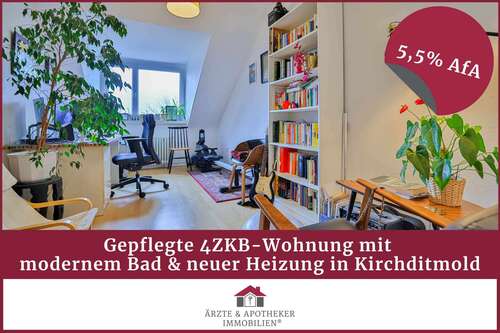 Foto - Wohnung zum Kaufen in Kassel Kirchditmold 205.000,00 € 78.58 m²