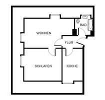Wohnung zum Mieten in Gelsenkirchen 299,00 € 39.12 m²