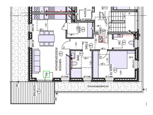 Foto - Wohnung zum Mieten in Heiden 955,00 € 72 m²
